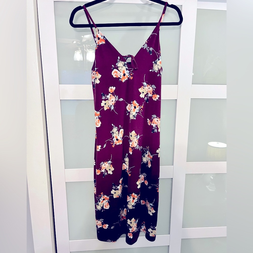 Sugar Lips size XS floral midi dress